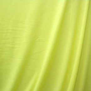  Lemon Yellow Solid Colored Metallic Laser Cut Foil on Spandex