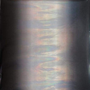  Black/White Ombre Holographic Mirror Foil on Polyester Spandex