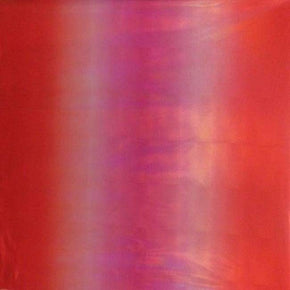  Crimson/Cerise Ombre Holographic Mirror Foil on Polyester Spandex