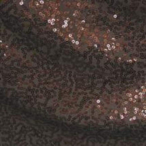  White/White Fancy Squiggle 3mm Sequins on Polyester Spandex