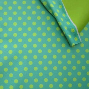 Multi-Colored Matte Polka Dot Vinyl