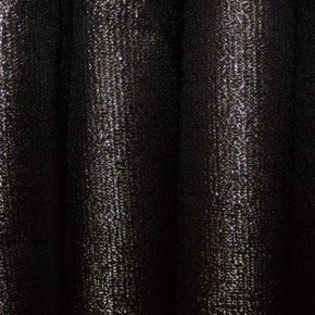  Black Polyester Lame 