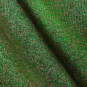  Gold/Green Polyester Lame 