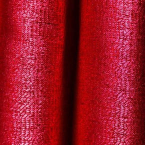  Red Polyester Lame 