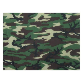  Green/Beige/Brown Camouflage Printed Chiffon