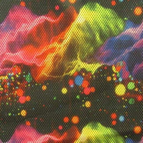 Multi-Colored Nebula Print Soft Padding Spacer