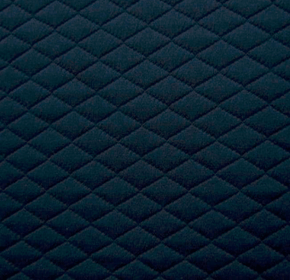  Navy Quilted Print on Polyester Spandex