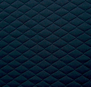  Navy Quilted Print on Polyester Spandex
