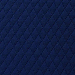  Royal Quilted Print on Polyester Spandex