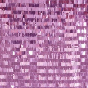  Lavender Shiny Solid Colored Rectangle Sequins on Mesh