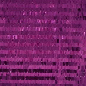  Raspberry Shiny Solid Colored Rectangle Sequins on Mesh