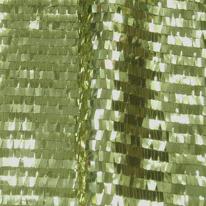  Olive/Tan Shiny Rectangle Sequins on Mesh