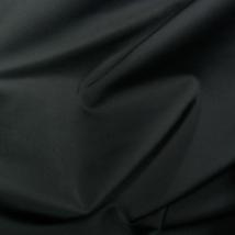 Black Solid Colored Matte Milliskin Tricot on Nylon Spandex