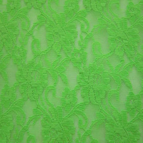  Lime Fancy Floral Lace 