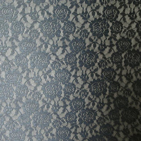 Navy/Baby Blue Ombre Lace Fabric