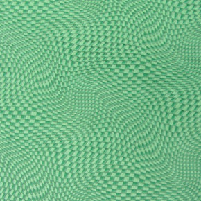 Mint Green Athletic Mesh Fabric