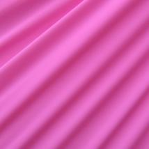 Deep Pink Solid Colored Matte Milliskin Tricot on Nylon Spandex