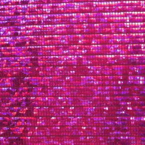  Fuchsia/Black Holographic Metallic Foil on Nylon Spandex