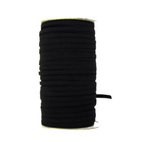 Black 1/4" Swimwear Elastic Sold By The 144 Yard Roll Fabric