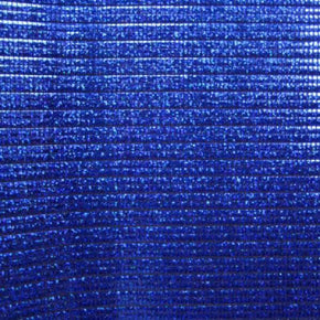  Blue/Black Holographic Vista Metallic Foil on Nylon Spandex