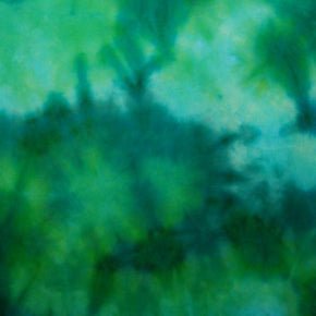  Green Watercolor Print on Nylon Spandex
