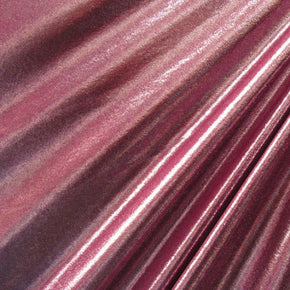 Pink/Wine Holographic Dot Nylon Spandex Fabric