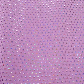  Hibiscus Holographic Sequins on Polyester Spandex