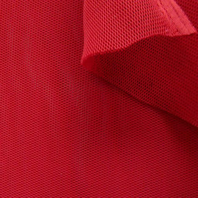 Red See-Through Spacer Fabric