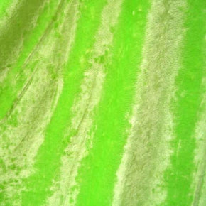  Neon Green Crushed Velvet 