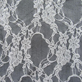  White Fancy Floral Lace 