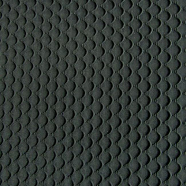 Raised Scale Scuba Black   - FEEL FABRICS