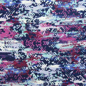 Multi Color Camouflage Print Fabric