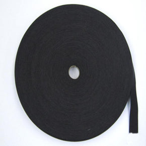 Black 3/4" Swimwear Knitted Elastic Sold By The 50 Yard Roll Fabric