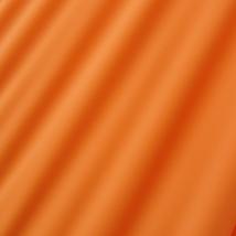 Neon Orange Solid Colored Matte Milliskin Tricot on Nylon Spandex
