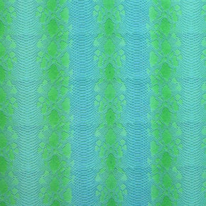 Multi Color Snakeskin Print Fabric