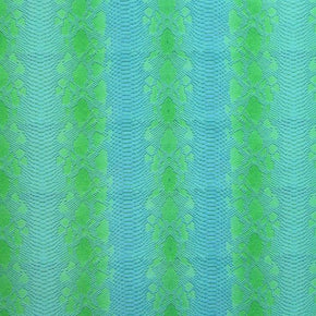 Multi Color Snakeskin Print Fabric