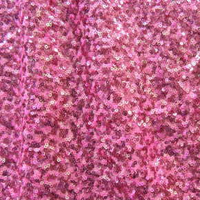  Pink Fancy Shiny Holographic Sequins on Polyester Spandex