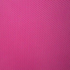 Fuchsia Clear Sequins on Polyester Spandex