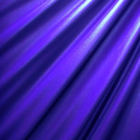  Purple Solid Colored Wet Look on Nylon Spandex