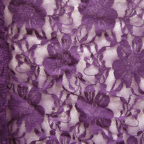  Purple Fancy Floral Lace 