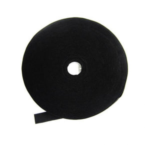 Black 1" Swimwear Elastic Sold By The 36 Yard Roll Fabric