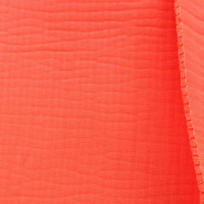  Neon coral Solid Colored Soft Padding 