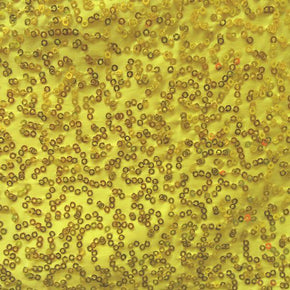  Gold Shiny Fancy Squiggle 2mm Sequins on Polyester Spandex