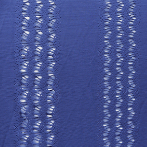 Navy Novelty Spandex Fabric