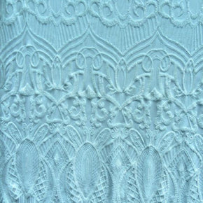 GREEN/PEARL MINAR DESIGN Sequin on Mesh