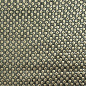  Baby Pink/Gray Sequins on Mesh on Stretch Mesh