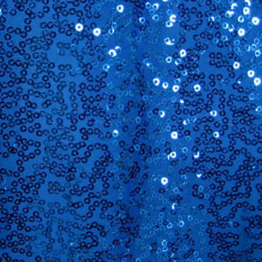  ROYAL Fancy Squiggle 2mm Sequins on Polyester Spandex