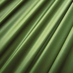  Olive Green Solid Colored Wet Look on Nylon Spandex