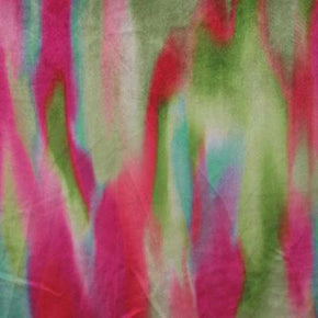  Tie-Dye Colorful Watercolor Velvet