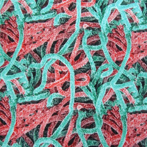 Multi-Colored Sour Sting Candy Print on Polyester Spandex